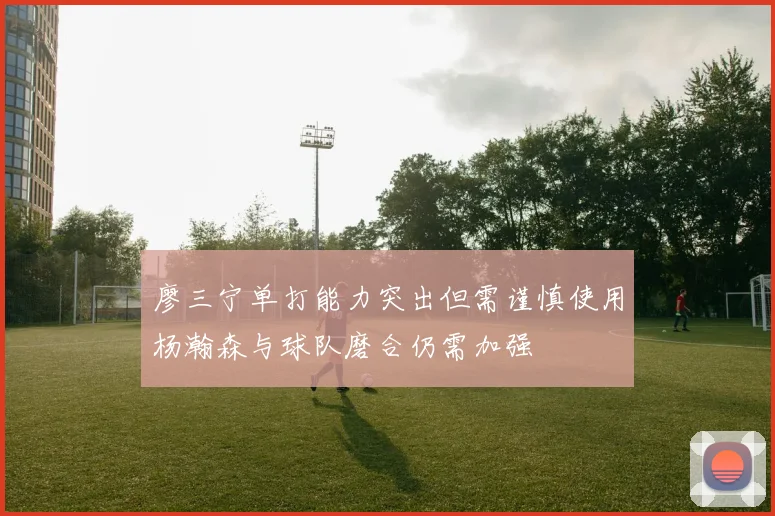 廖三宁单打能力突出但需谨慎使用杨瀚森与球队磨合仍需加强